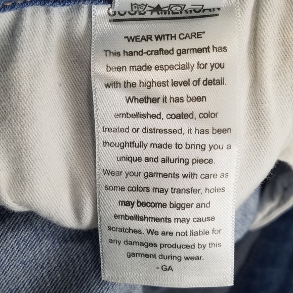 Good American good legs crop light wash jeans size 28 - Picture 11 of 12